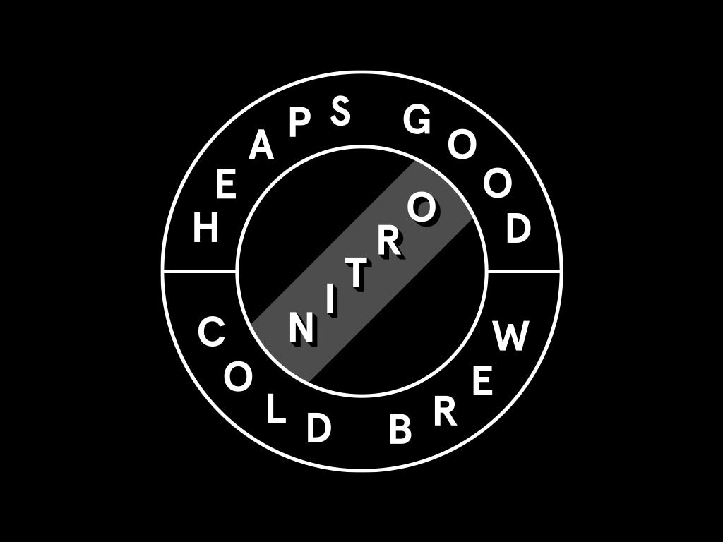 Heaps Good Cold Brew logo.