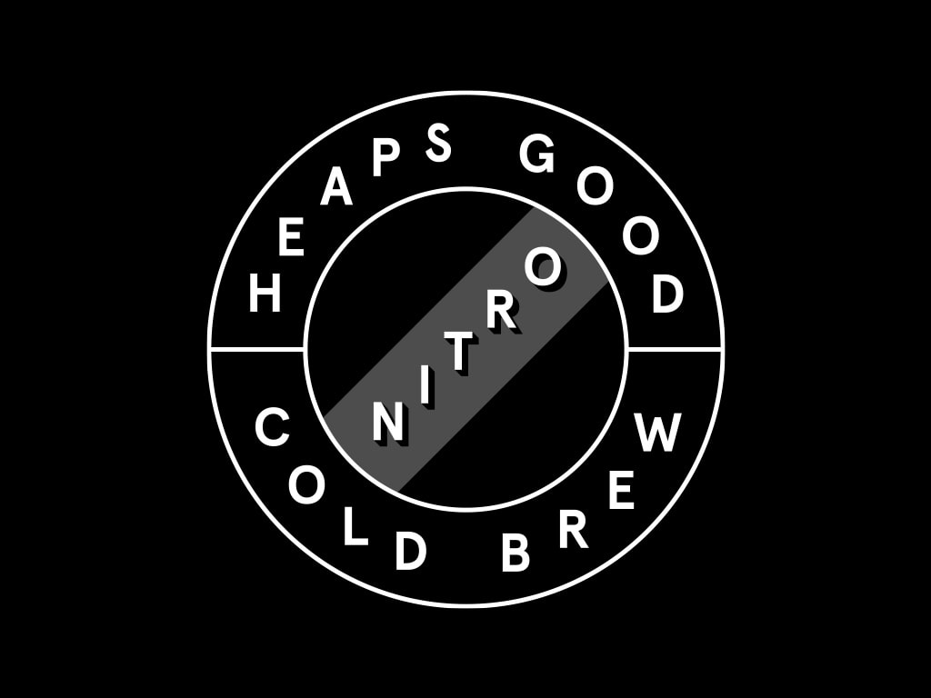 Heaps Good Cold Brew logo.