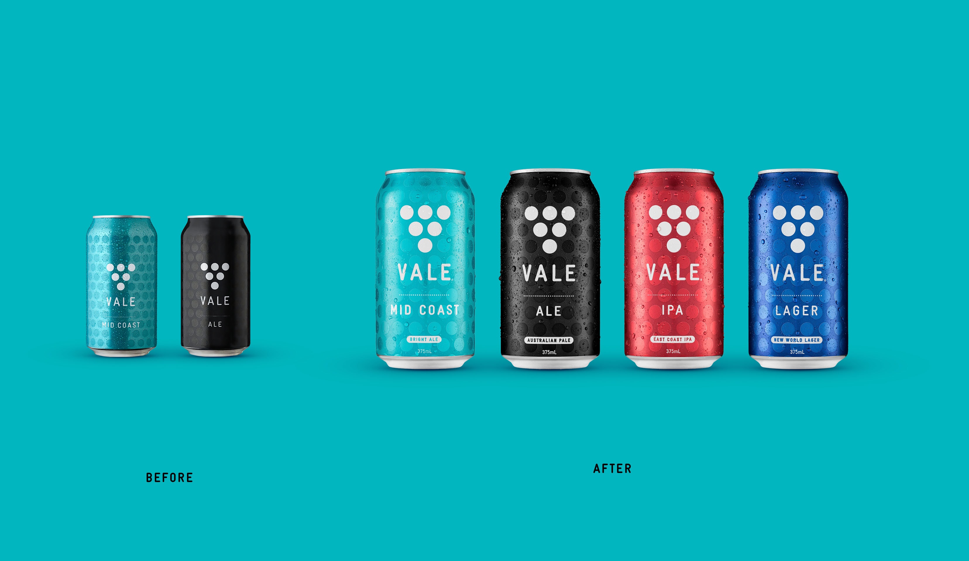 Vale Brewing 375ml can artwork update.